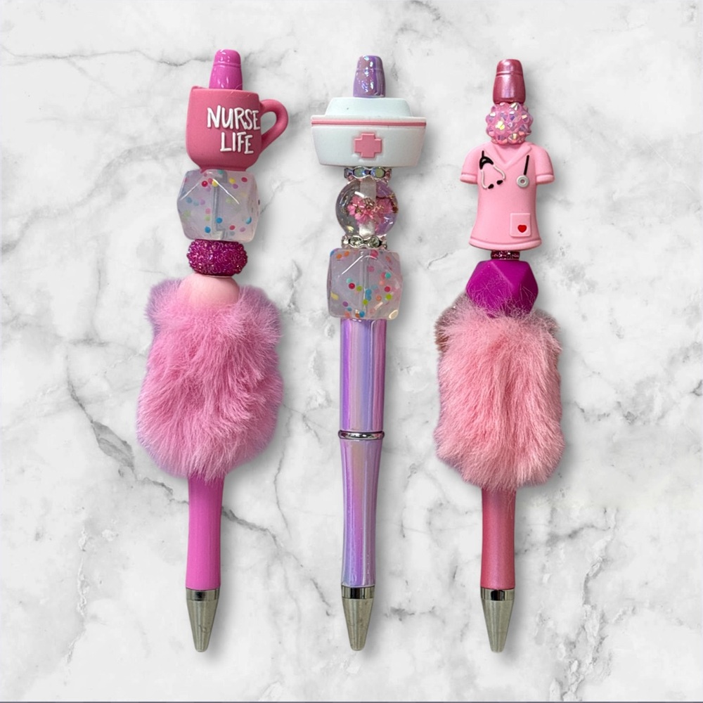 Nurse Life Handcrafted pen (1)